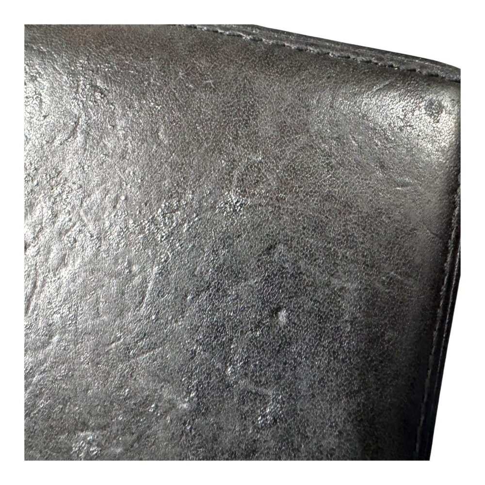 Louis Vuitton Black Leather Mini Passport Holder Pocket Organizer Authentic Box - Picture 9 of 9